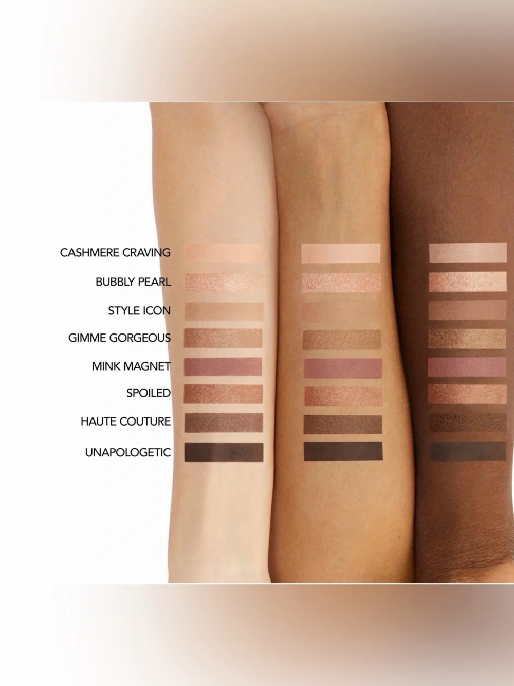 Forever Babe Iconic Nudes Eyeshadow Palette Buxom Cosmetics Brand New In Box